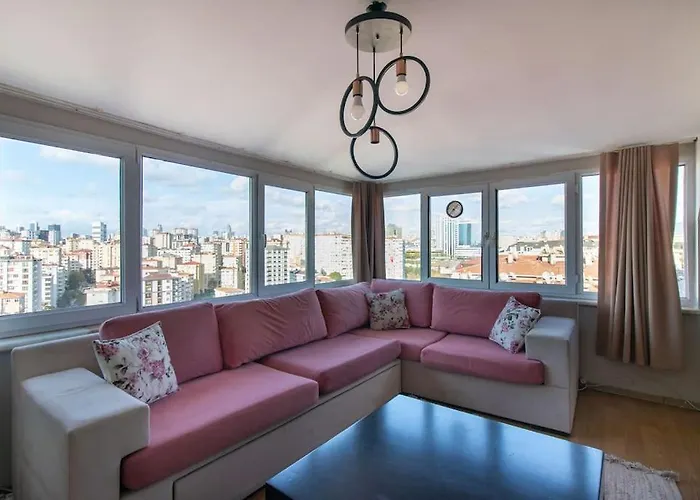 Appartement Charming 2br Panoramic Views Penthouse In Maltepe *
